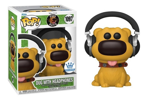 Funko Pop Dug With Headphones - Funko Shop Disney Pixar 1097