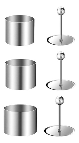 For For (m) Aço Arroz Moldes For Pratos