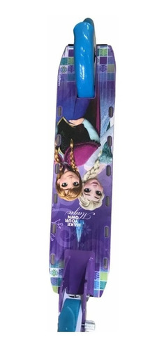 Monopatín 2 Ruedas Plegable Con Set Protección Frozen 7351