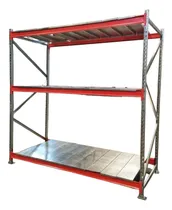 Comprar Racks 3.00x0.80x200 Con 3 Niv. C\u002Fpisos Metalicos Incluidos!!