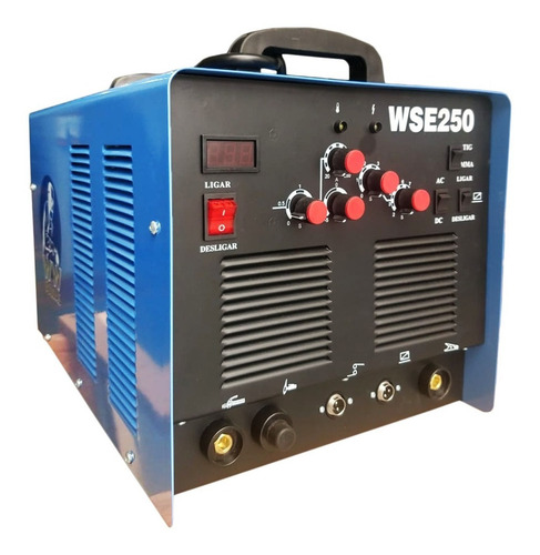 Máquina De Solda Tig Wse250a Inversora Ac/dc Aluminio + Reg