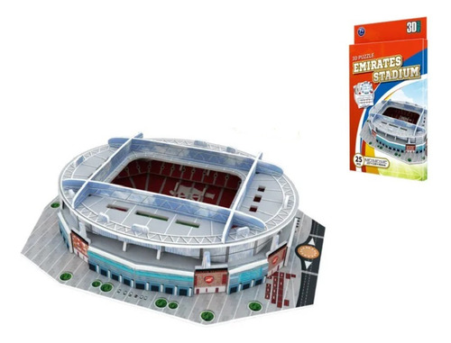 Quebra Cabeça Puzzle 3d Estádio Futebol Emirates Stadium