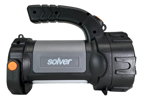 Lanterna Holofote Led Cree 5w Recarregavel Solver Slp-401 Portátil Resistente Potente Bivolt Recarregável