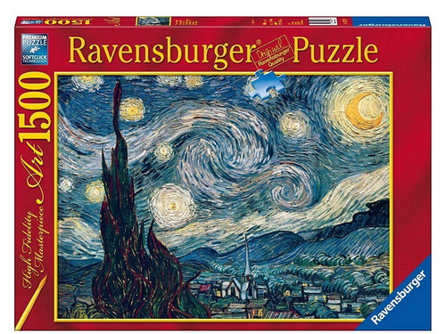 Puzzle 1500 Piezas Starry Night Van Gogh Ravensburger 162079