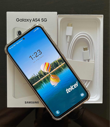Celular Samsung Galaxy A54 256gb 8gb 5g Blanco