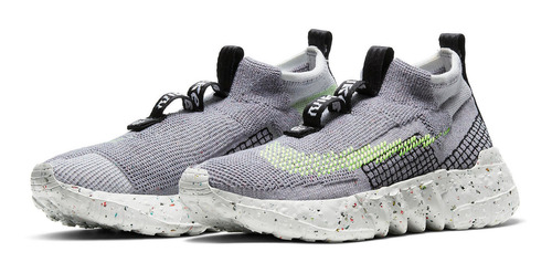 Zapatillas Nike Space Hippie 02 Grey Volt Cq3988-002
