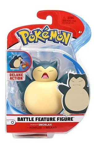 Pokémon Figura De Ação Snorlax Battle Figure - Wct Sunny