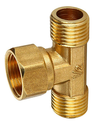 Conector Cople Tipo T Para Plomería Hembra/macho 1/2 Pulgada