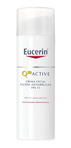 Crema Facial Eucerin Antiarrugas Q10 Active De Día 50 Ml