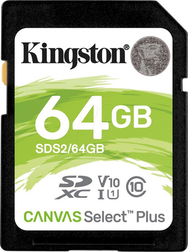 Memoria Sd Kingston Sdxc Canvas Select 100r Cl10 Uhs-i V /vc