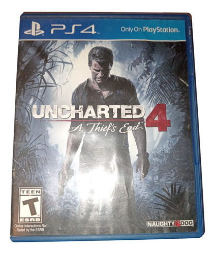 Ps4 Uncharted 4 Original (Usado)