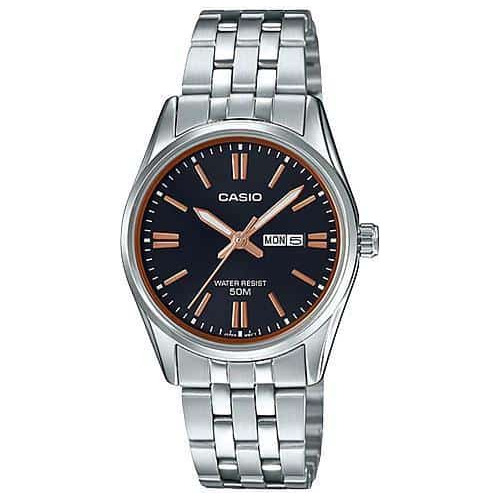 Reloj Para Mujer Casio Ltp-1335d Ltp-1335d-1a2v Plateado