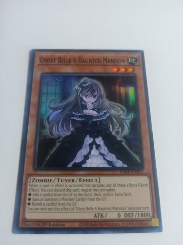 Ghost Belle & Haunted Mansion - Super Rare    Ra01