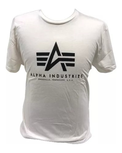 Remera Hombre Logo Estampada Alpha Importadas