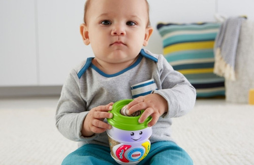 Imagen 4 de 9 de Fisher Price Mi Primer Vasito De Café Con Luces Y Sonidos