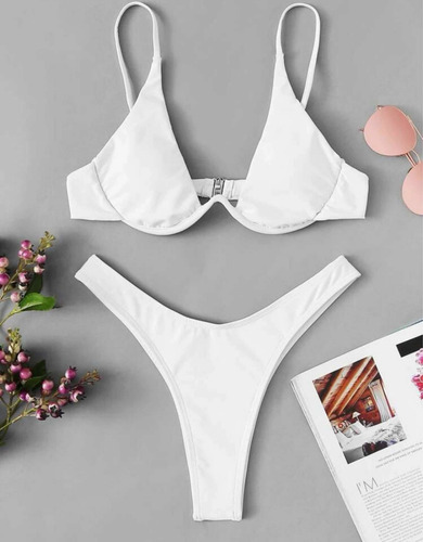 Imagen 2 de 10 de Traje De Baño Bikini Dos Piezas
