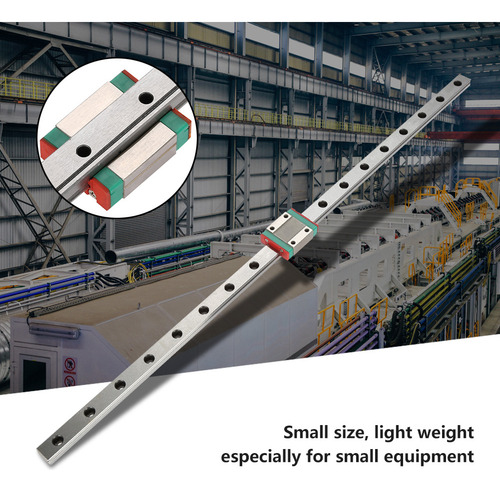 Bloco De Trilho Linear De 450 Mm, 1 Unidade, Guia Em Miniatu