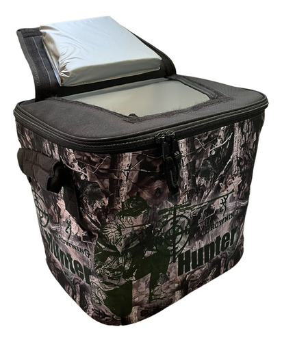 Hielera 42 Latas De Cap. Camuflaje Verde Hard Liner