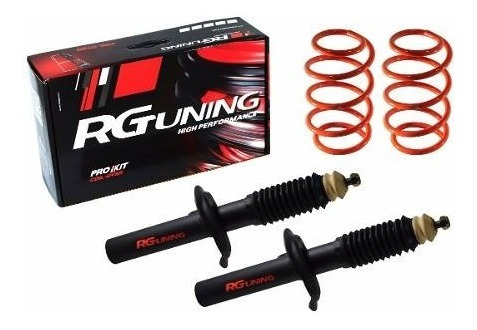 Kit Amortiguador Vástago Corto Y Espiral Competicion Corsa
