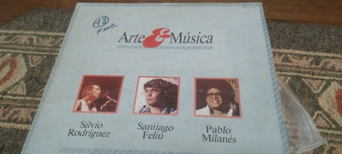 Disco De Vinilo Arte & Música Silvio Rodriguez 