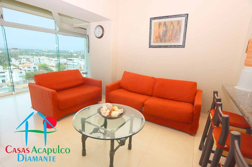 Imagen 3 de 30 de Cad Acapulco Marqués 705. Depa De Playa Para 6 Personas. Servicio De Limpieza