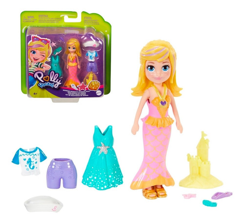 Polly Pocket Surtido De Modas  Sirena