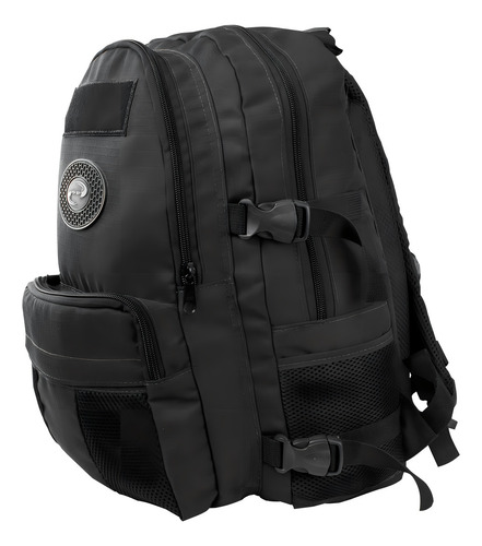 Mochila Fox Boy Fb095 Cor Preto Design Lisa 35l
