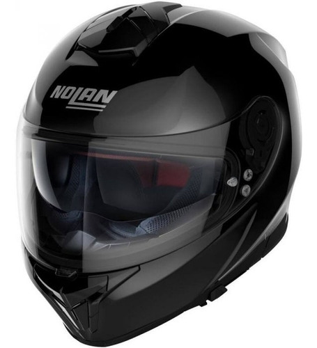 Casco Para Moto Nolan N80-8 Classic 3 Negro Brillante