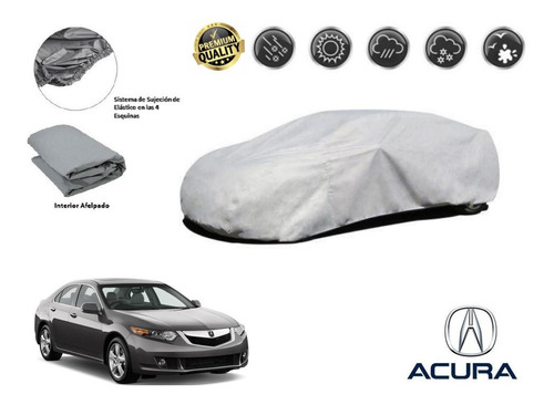 Funda Cubreauto Afelpada Premium Acura Tsx 2.4l 2010