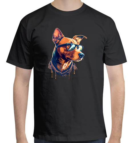 Playera Diseño De Perro Con Lentes - Moda - Animales