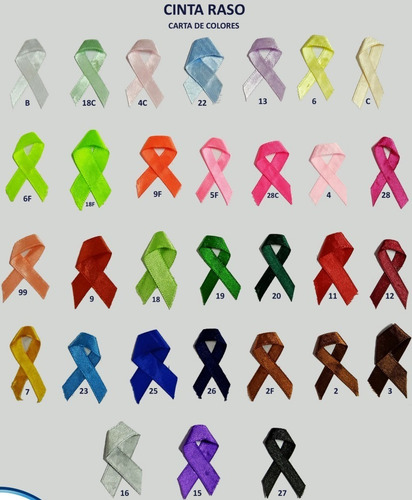 Imagen 3 de 3 de Cinta Raso #9 Unicolor (rollo De 23 Mts)