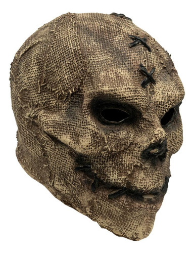Casco De Látex Horror Face Cover Skeleton, Accesorios Para C