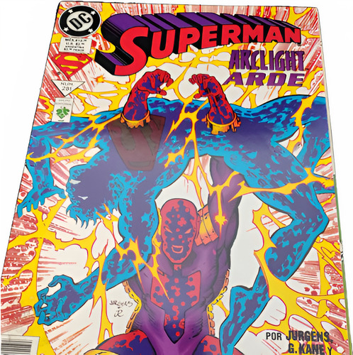 Superman: Arclight Arde - Cómics Y Novela Gráfica (Usado)