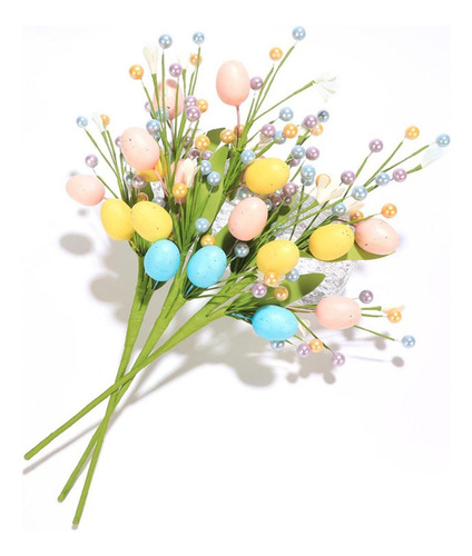 Rama De Árbol De Pascua, Decoración Creativa Para 1 Unidad