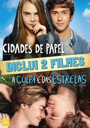 Cidades De Papel / A Culpa É Das Estrelas - Dvd Duplo