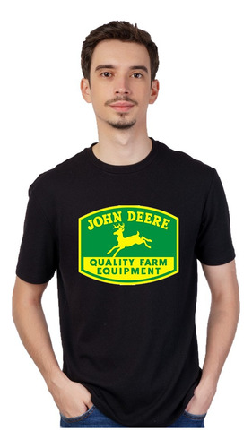 Remera John  Deere Quality - Cuello Redondo Unisex 