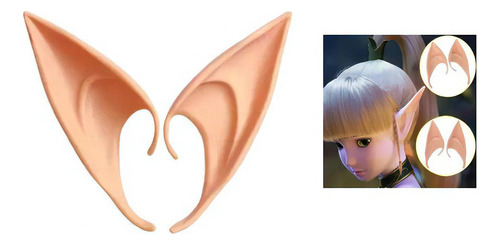 Par De Orelhas Longa De Elfo Ou Fada Para Cosplay Fantasia