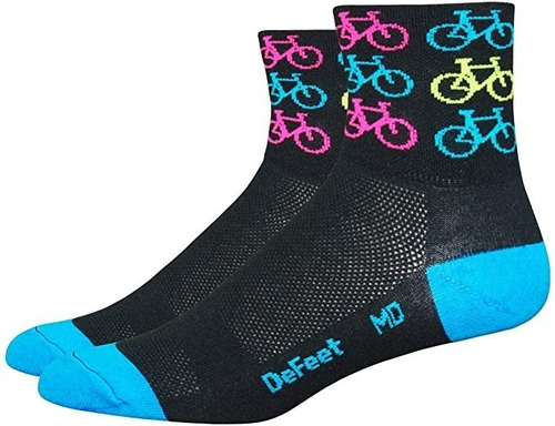 Defeet Medias De Ciclismo / Correr - Talla Small - S 