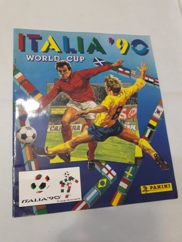 Album Panini Edicion Replica La Nacion Italia 1990