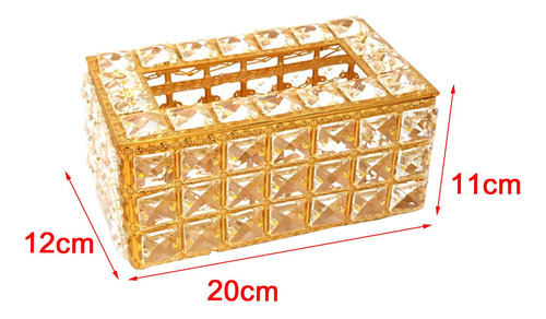 Servilletero Rectangular Con Cubierta De Caja De Pañuelos