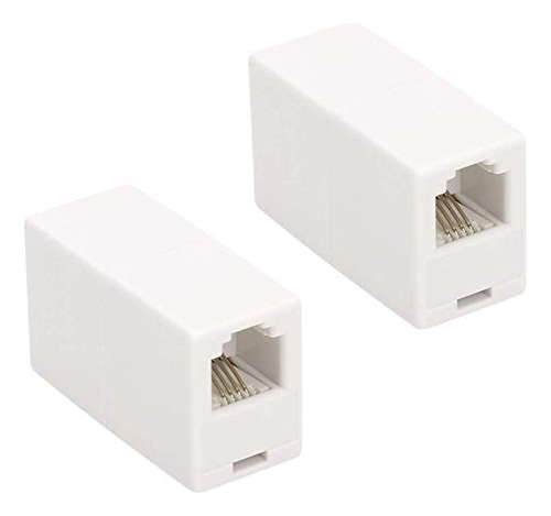 Acoplador En Línea Uvital Rj11 6p4c  Modular Hembra A Hembra