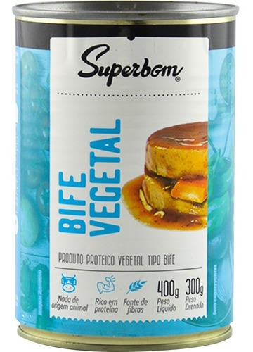 Bife Vegetal 400g - Super Bom