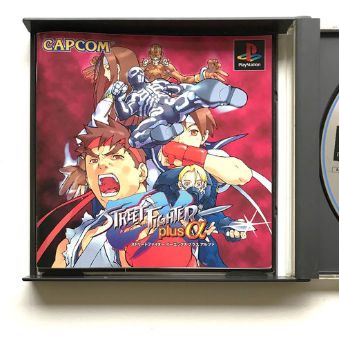 Street Fighter Ex Plus Alpha Ps1 Original Japonês (Usado)