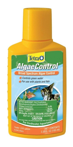 Tetra Acondicionador Algae Control 100ml Acuarios Tetra