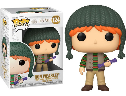 Funko Pop Harry Potter Holiday Navidad Ron Weasley 124