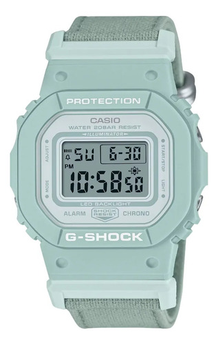 Reloj Casio G-shock Digital Gmd-s5600ct-3 Dama Gris Azulado
