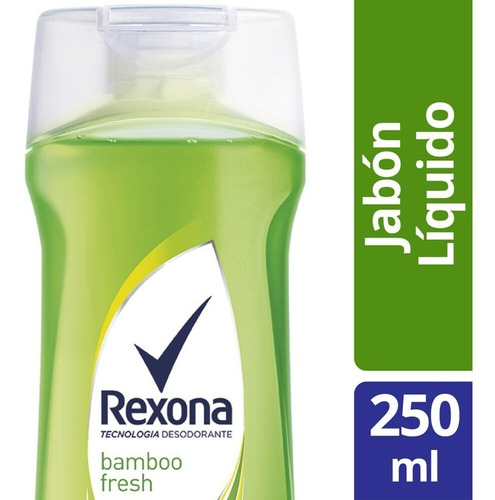 Jabón Líquido Rexona Bamboo Fresh 250 Ml