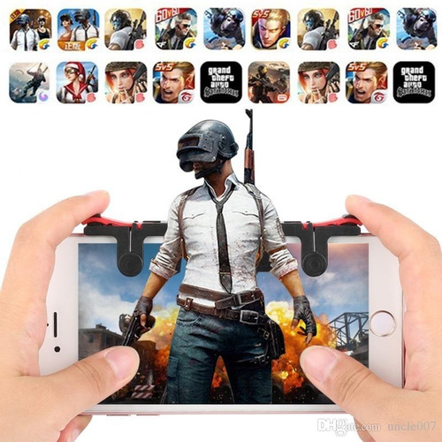 Imagen 4 de 6 de Gatillos Botones Joystick Celular Para Pubg Fortnite X Par