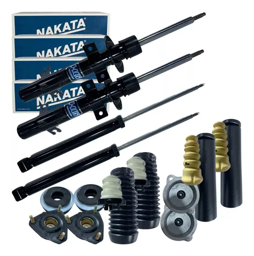 04 Amortecedores Dianteiro Traseiro Kit Fiesta Nakata
