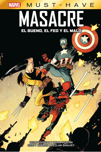 Libro Marvel Must Have Masacre. El Feo Y El Malo - Brian ...